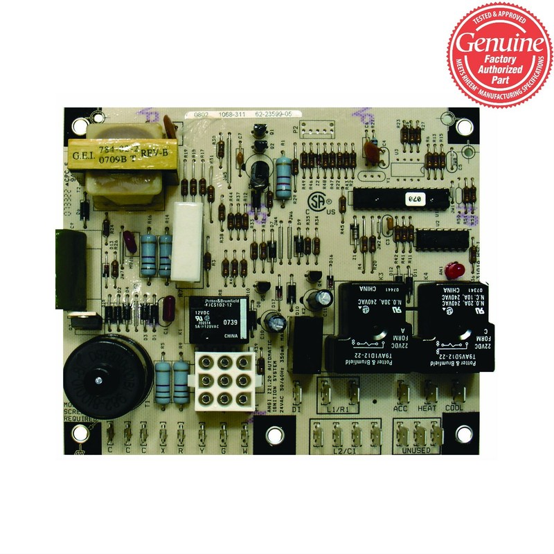 Rheem Ruud 62-23599-05 Circuit Board