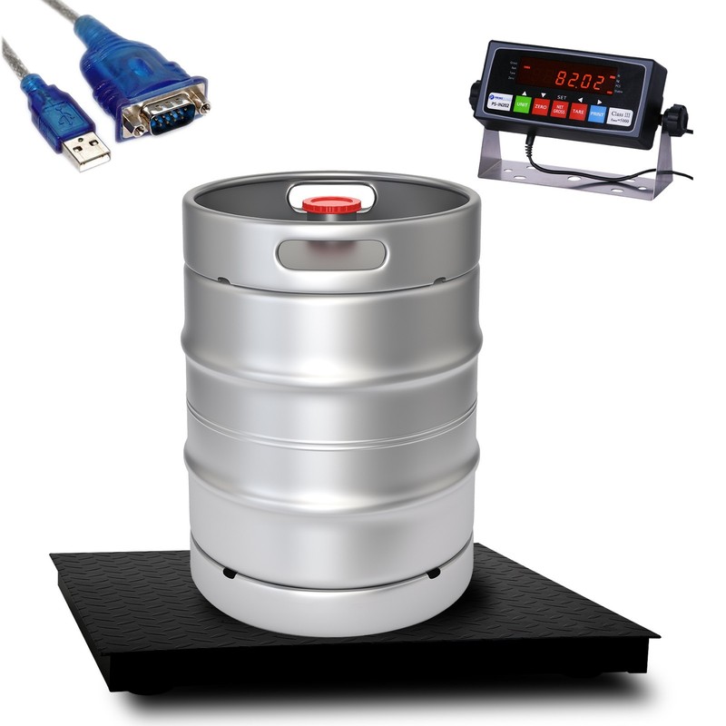 Pallet Scale 3x3 10000 LB Floor Platform Warehouse Industrial Pre Calibrated New gallery