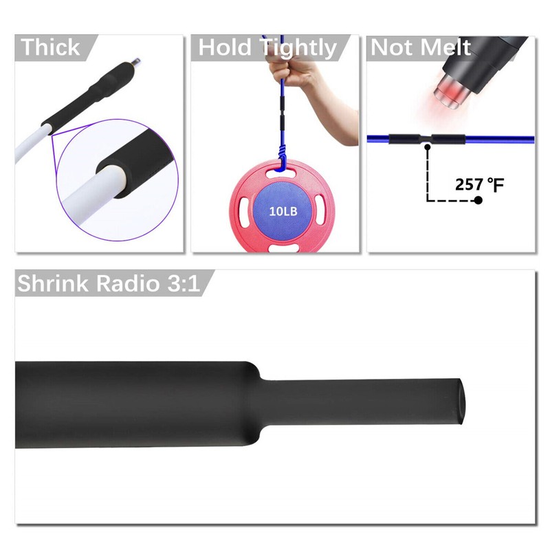 Heat Shrink Tubing Tube Dual Wall 3:1 Marine Adhesive Glue Lined Clear gallery