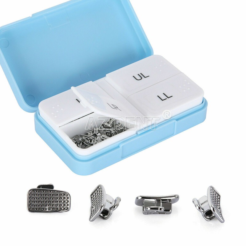 AZDENT Dental Orthodontic Buccal Tube 1st 2nd Molar Roth MBT 022/018 Bondable gallery