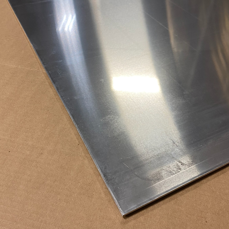 24″ x 24″ Aluminum Plate 3/16″ Sheet, Mill Finish .188″