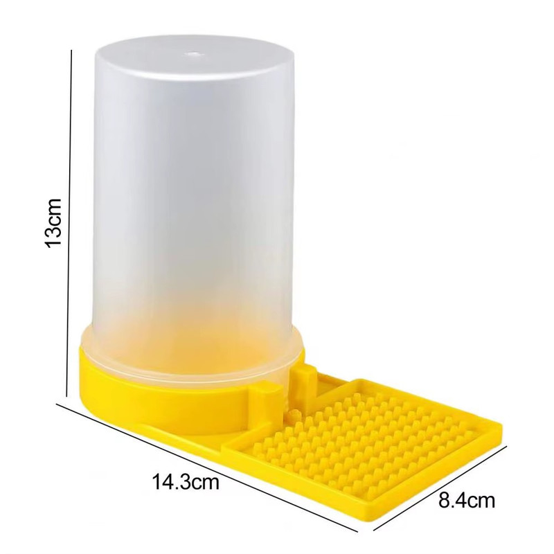 3Pcs Bee Waterers Transparent Visible Bee Drinking Cups Watering Station Beehive gallery