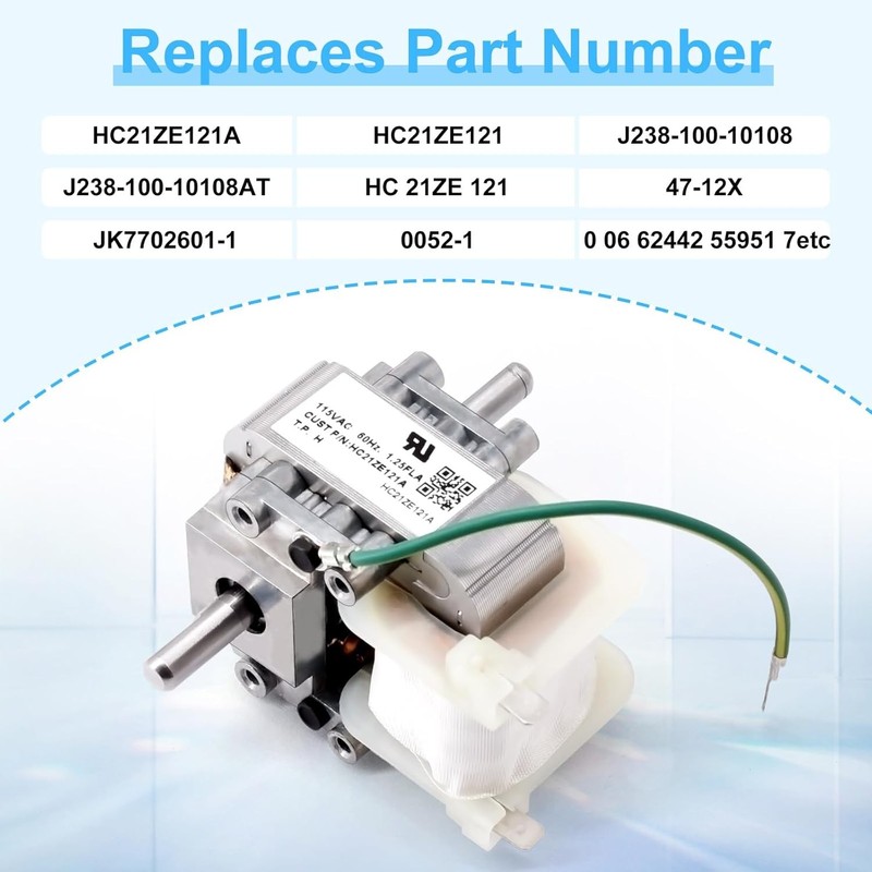 HC21ZE121A Draft Inducer Motor for Carrier Furnaces & Bryant and Payne Furnaces gallery