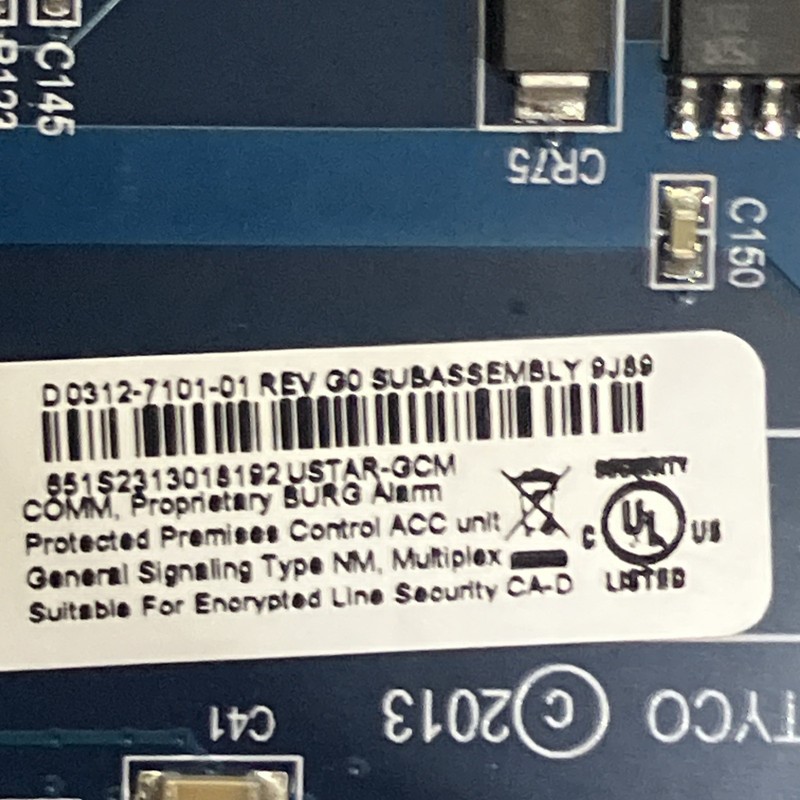 Software House iSTAR ULTRA USTAR GCM Access Control Board D0312-7101-01 BOARD gallery