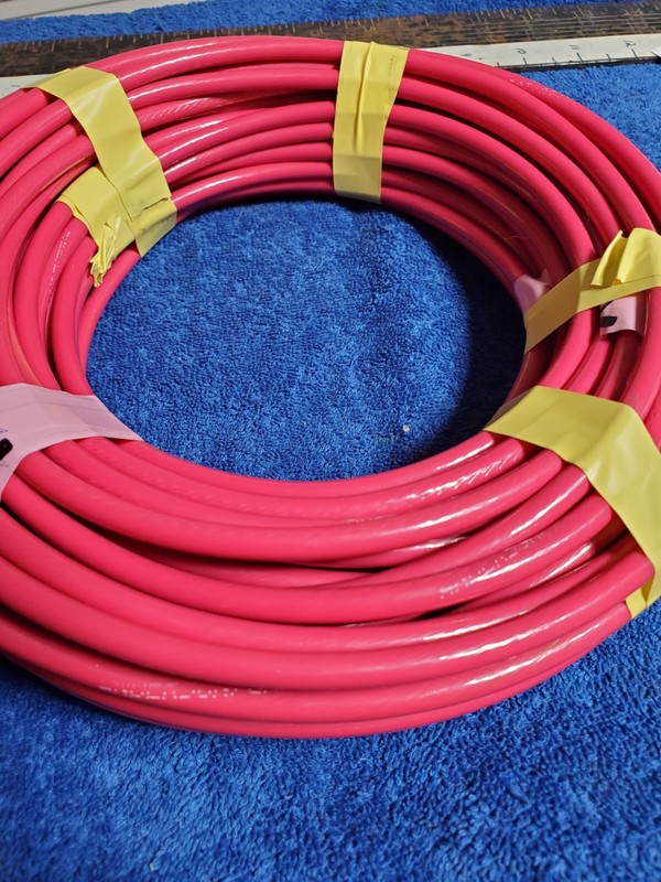 6 AWG THWN-2 Wire 70' Red Stranded Insulated Copper #6 70ft 600V THHN gallery
