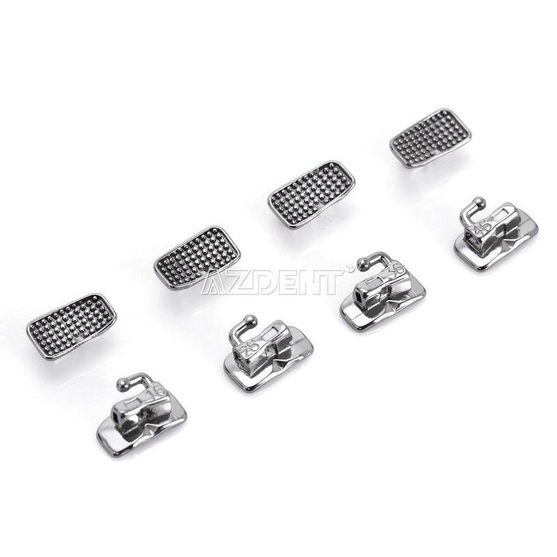 AZDENT Dental Orthodontic Buccal Tube 1st 2nd Molar Roth MBT 022/018 Bondable gallery