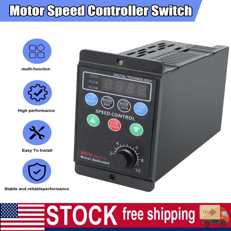 750W Single To 3 Phase VFD Variable Frequency Drive 110V 220V Converter AC Motor gallery