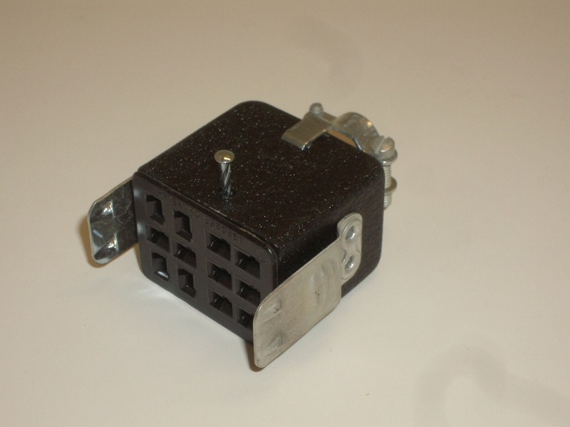 CINCH JONES S-312-CCT-L POWER SOCKET 12PIN w/LATCH FOR DRAKE KENWOOD SWAN YAESU