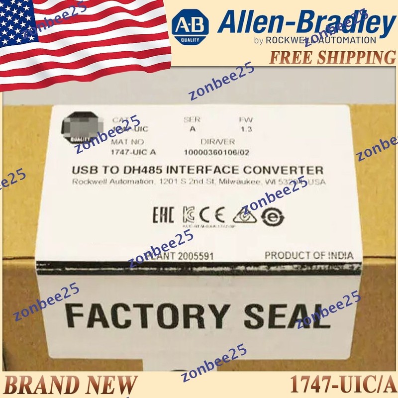 1PC Brand New AB 1747-UIC/A PLC Converter Free Ship 1747-UIC ser A High Quality