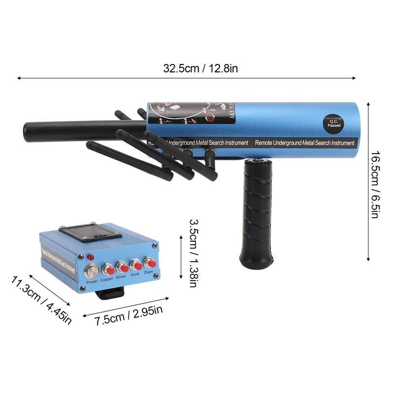 Metal Detector Stable Performance Gold Silver Copper Stone Detector with Transm gallery