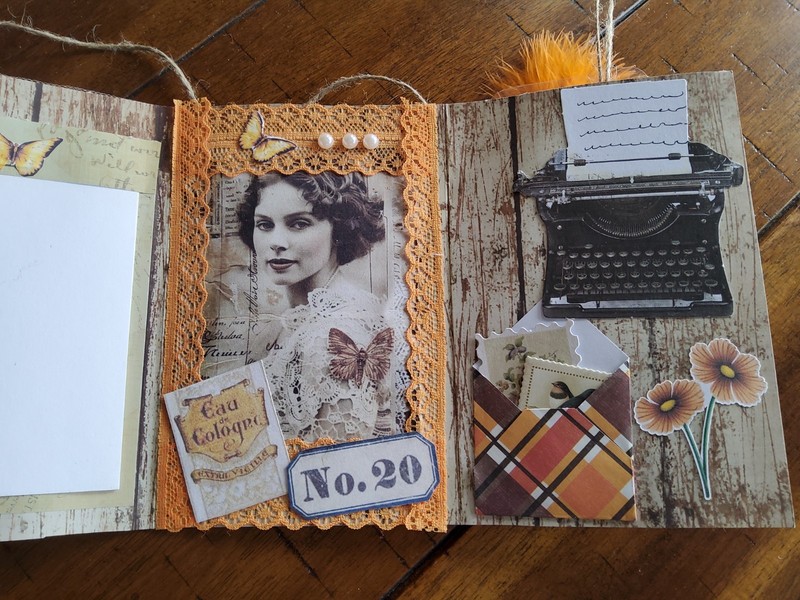 New Junk Journal Handmade Booklet Book Vintage "LITTLE THINGS" Pockets Ephemera gallery