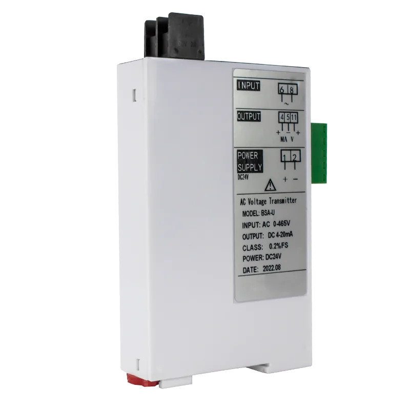 AC Current Transducer 0-1A 0-2A 0-5A 0-10A 0-20A 4-20mA 0-10V RS485 Sensor