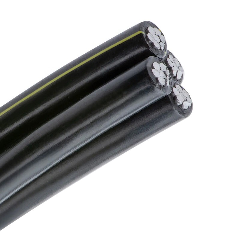 Dyke 2-2-2-4 Aluminum URD Underground Direct Burial Cable 600V gallery