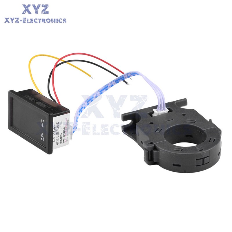 DC0-300V 0-400A Isolated Digital Current Voltage Meter Hall Ammeter Voltmeter gallery