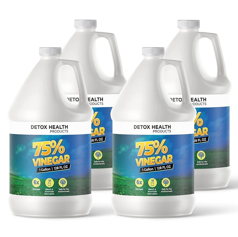 75% Vinegar ~~ 4 Gallons ~~ Stellar Chemical Corp ~~ Concentrated Cleaner