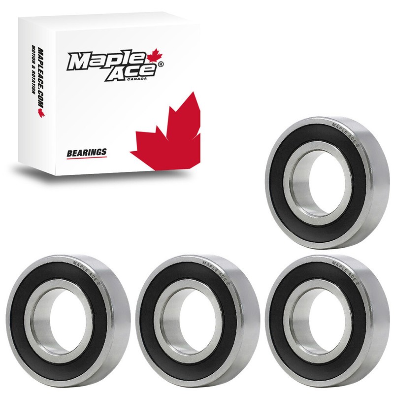 6003-2RS Ball Bearing Supreme Rubber Sealed 17x35x10mm 6003 2RS (4Pcs)