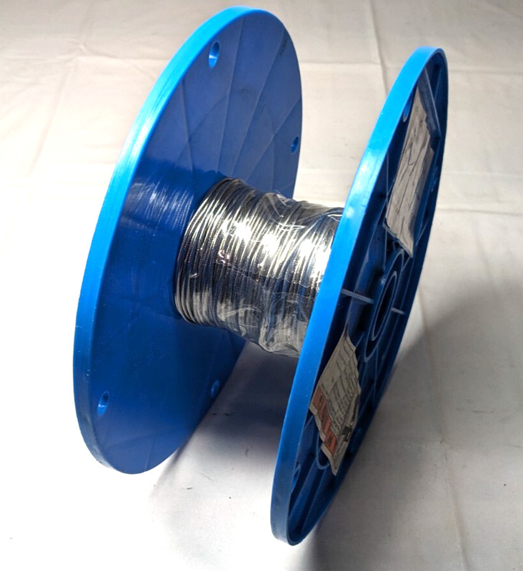 INDUSCO 1/16″ 1×19 T304 Stainless Steel Wire Rope 100lbs WLL 205 00505