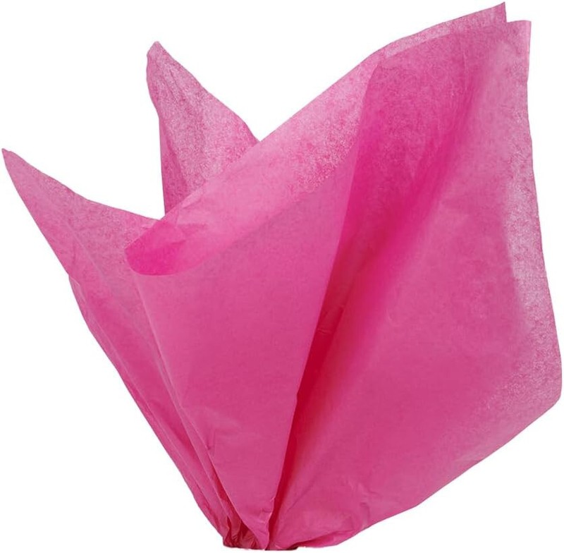 Tissue Paper Cerise Reddish Pink 20″ x 30″ 120 Sheets Gift Wrapping Ships Flat
