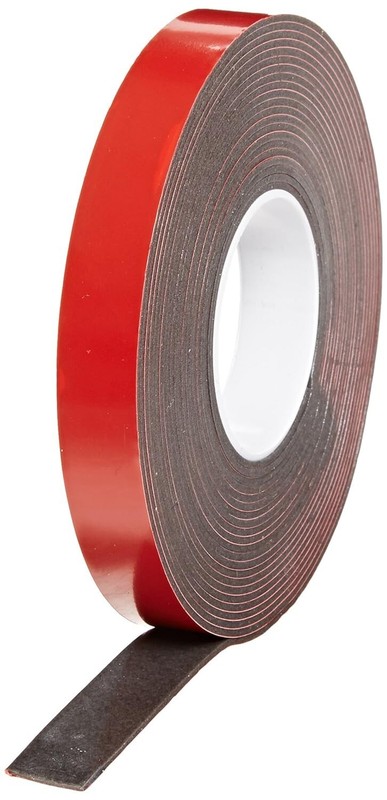 3M VHB 4611 Tape Roll – 0.5 in. x 15 ft. Dark Gray Acrylic Adhesive