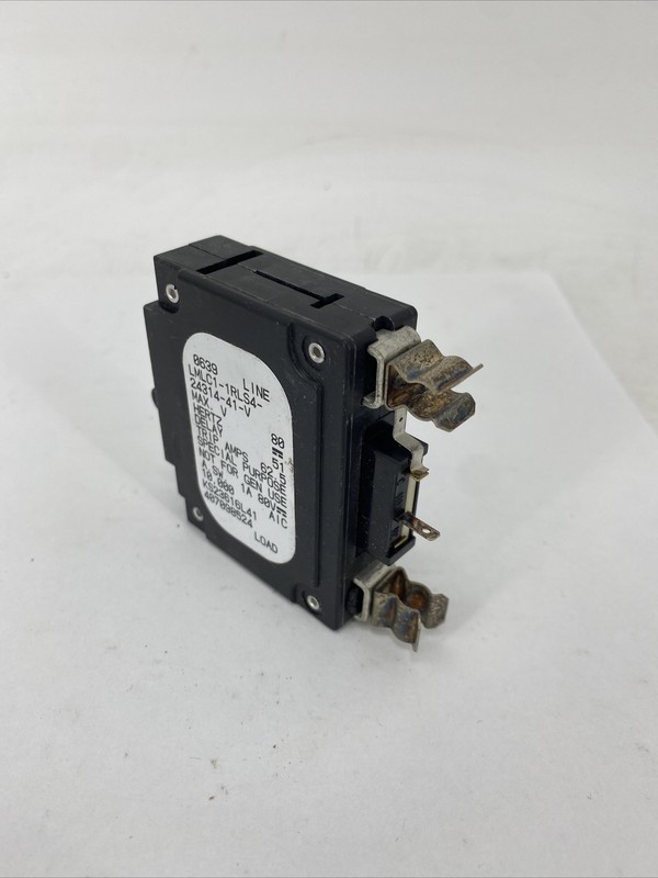 Airpax LMLC1-1RLS4-24314-41-V Bullet Circuit Breaker 1P 50A 80VDC Max gallery