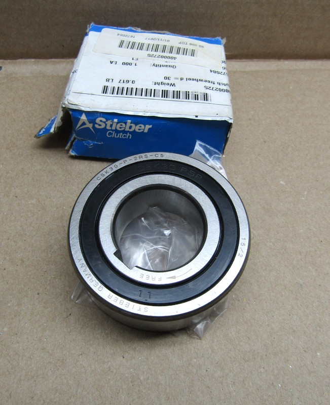 Stieber CSK30-P-2RS C5 30mm x 62mm X 21mm Sealed One Way Sprag Bearing Clutch