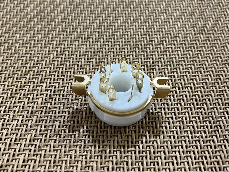 5pc 8pin Octal Vacuum Tube Socket Base ForEL34 GZ34 274B 5AR4 KT66 Chassis Mount gallery