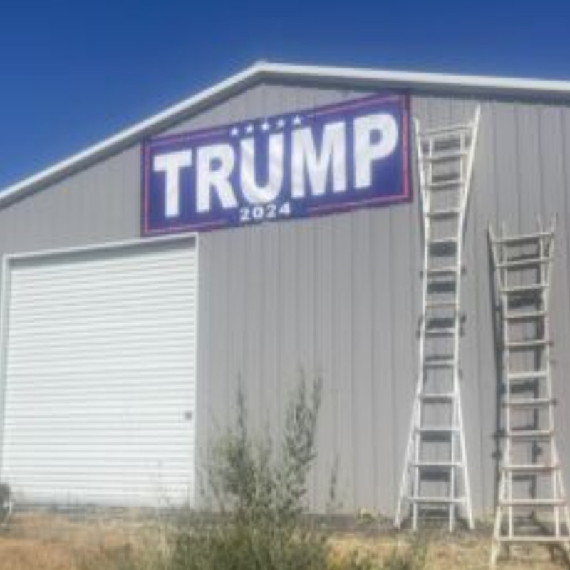 TRUMP 2028 - HUGE & VERY LARGE -RED Banners - Reinforced Vinyl -USA MADE QUALITY gallery