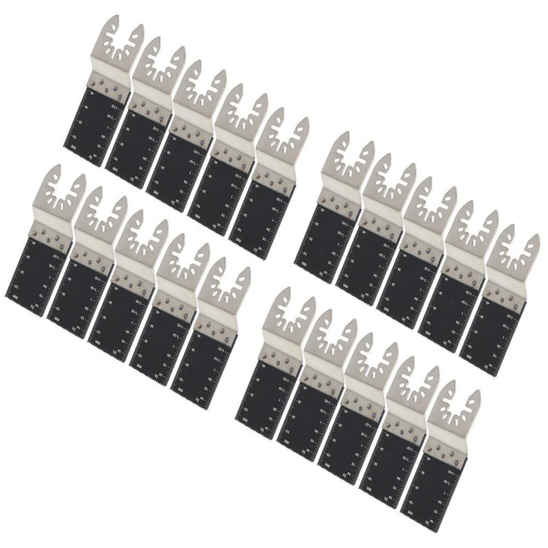20Pcs 35-89mm Metal Oscillating Multi Tool Saw Blades Wood Metal Cutter New gallery