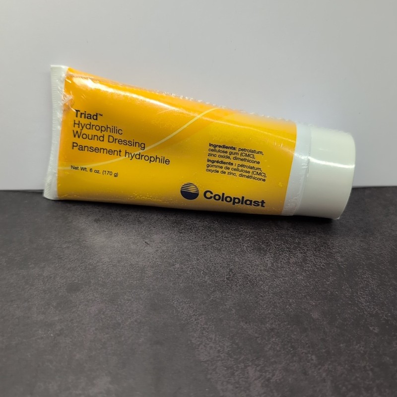 Coloplast Triad Hydrophilic Wound Dressing Paste #1967 6 oz SEALED gallery