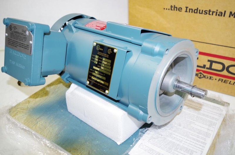 RELIANCE ELECTRIC 0.33HP AC MOTOR P56H5040 208-230/460VAC 1725RPM FRAME: 56C