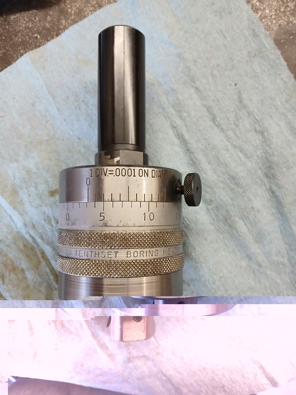 Kennametal/Erickson No. 50 Tenth Set Fine Adjust Boring Head 1″ Shank