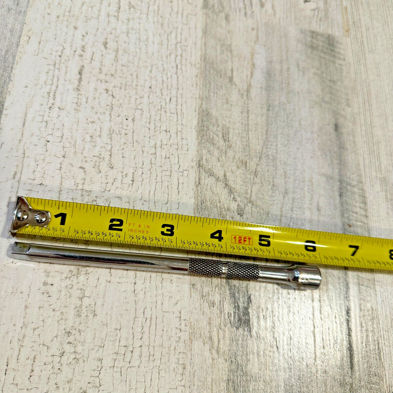 Proto Socket Extension Chrome 1/4" Drive 6" Length 4761 Made in USA gallery