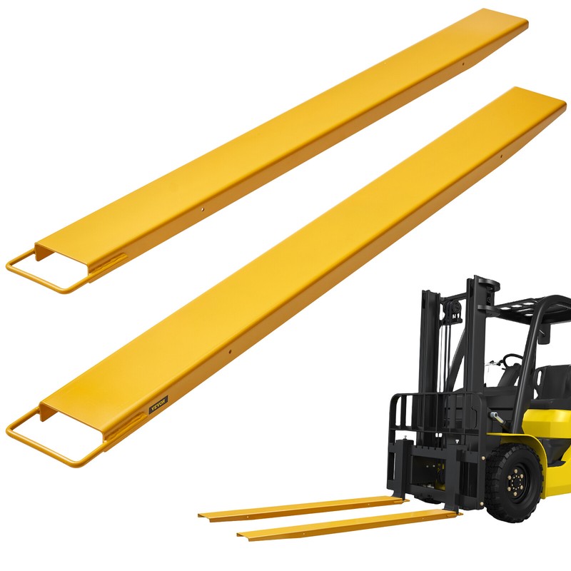 VEVOR Pallet Fork Extensions Forklift Extensions 72″ x 4.5″ Heavy Duty Steel