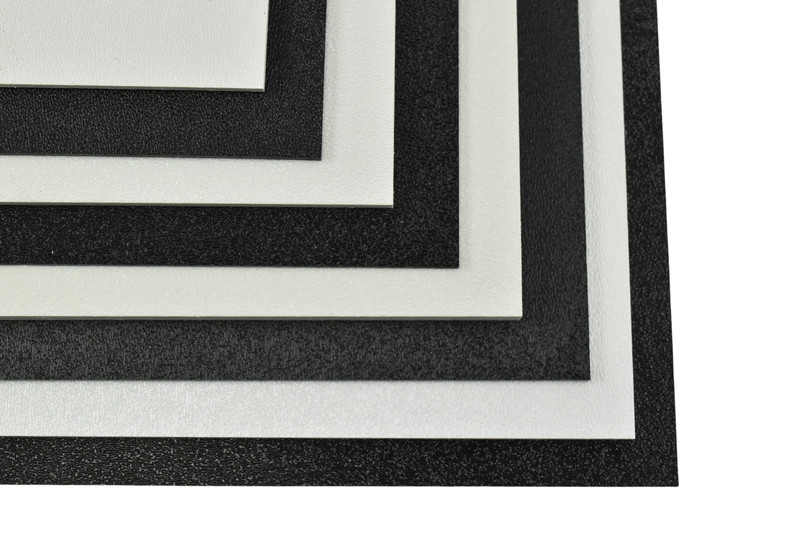 BuyPlastic Black ABS (Haircell Texture) Plastic Sheet 1/16″ x 24″ x 36″