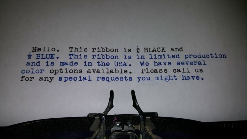 FJA Products Noiseless 77 Typewriter Ribbon 2" x 1/2 Inch 30+ Colors Styles gallery