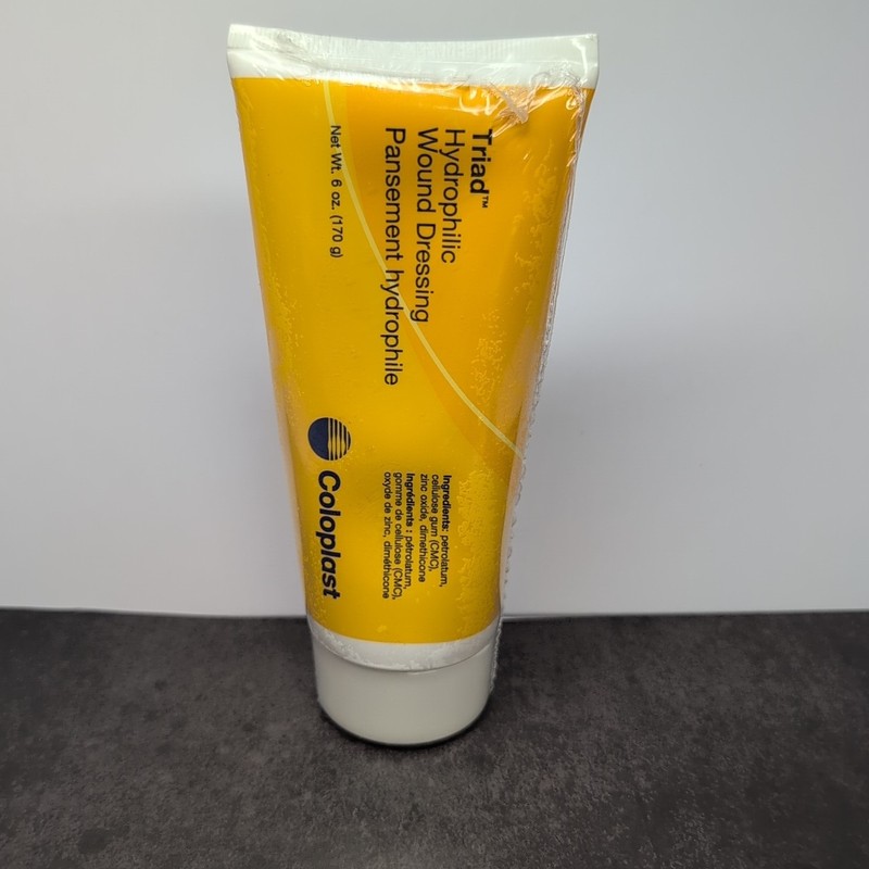 Coloplast Triad Hydrophilic Wound Dressing Paste #1967 6 oz SEALED gallery