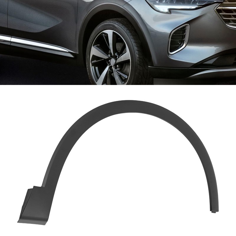 Right Front Fender Flare Molding 2021-2023 Buick Envision OEM 85109306 Black New