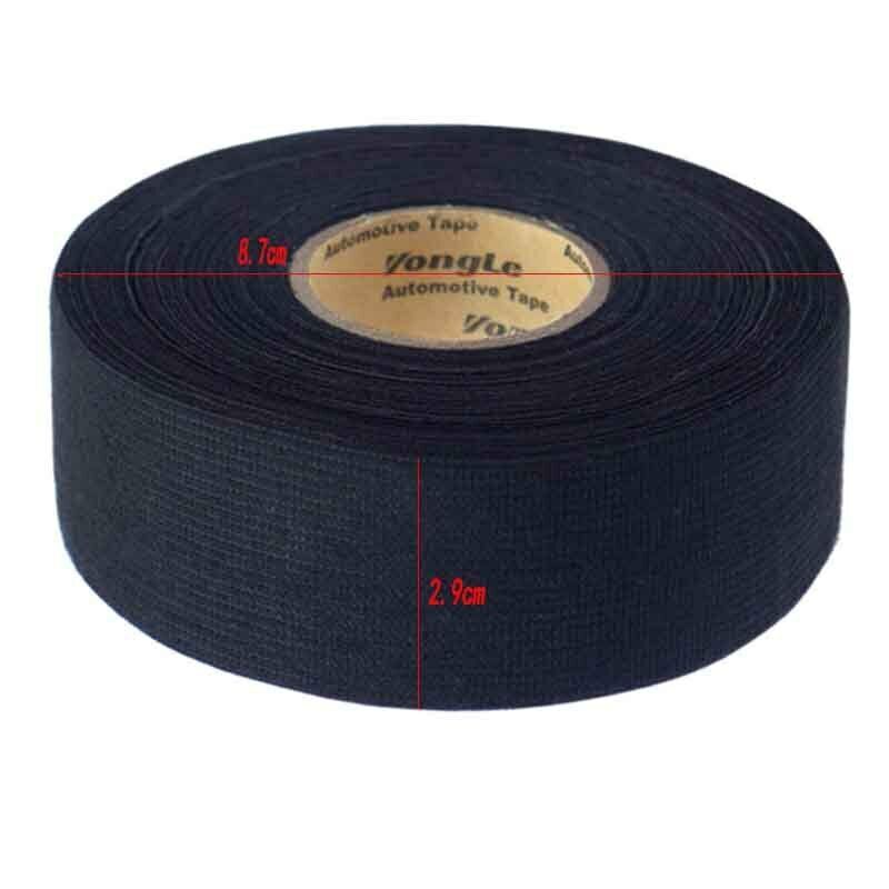 4Rolls 82ft Car Wiring Loom Tape Adhesive Cloth Fabric Harness Insulation Tape gallery