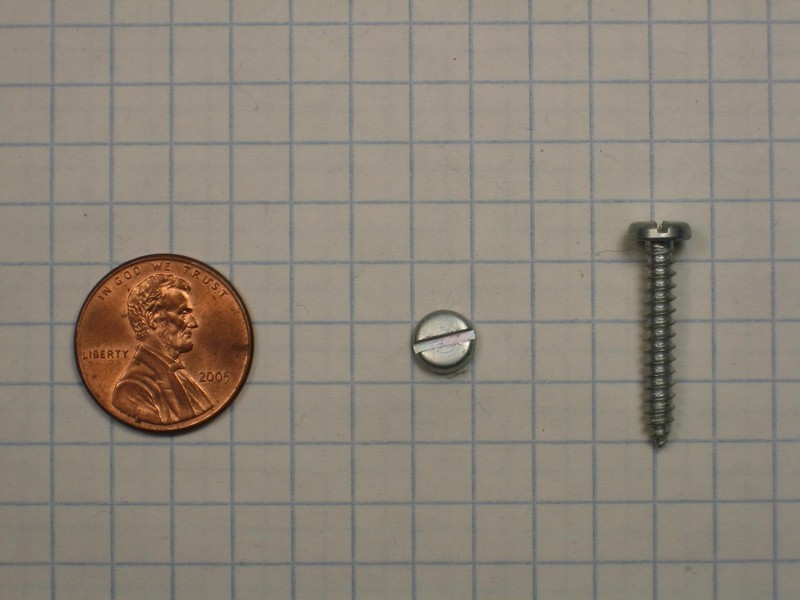 SHEET METAL SCREW AB #6 x 7/8″ STEEL, PAN HEAD, SLOTTED DRIVE, ZINC-PLATED