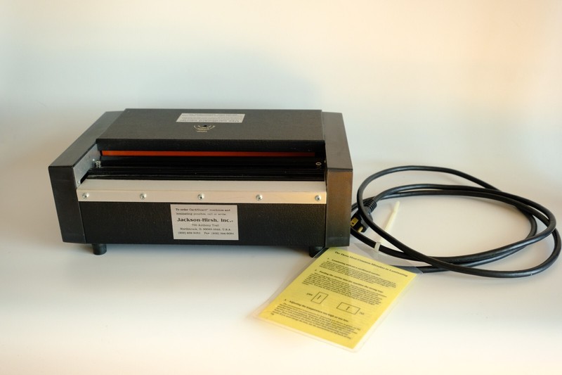 Card Guard 6200 Laminator Jackson-Hirsh INC USA In Good Working Condition gallery