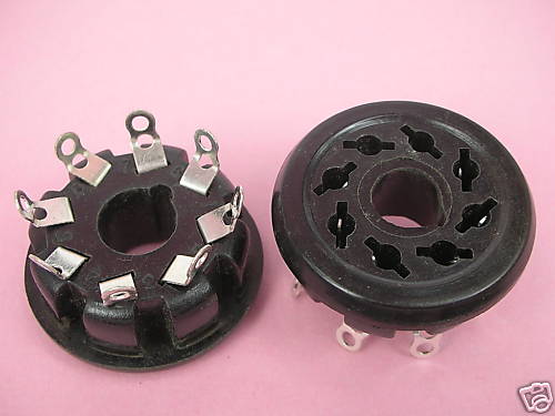 Vintage Tube Socket for KT88/6550/EL34A/274B ,8WPI m