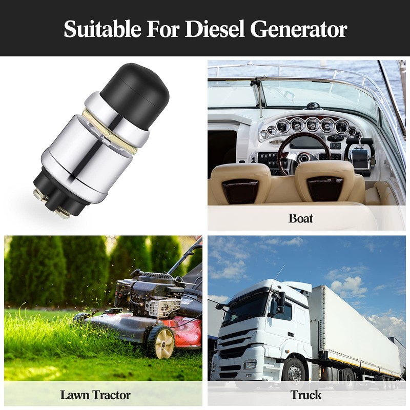 Engine Start Push Button Momentary 12V and 24V Waterproof Push Button Switch ... gallery