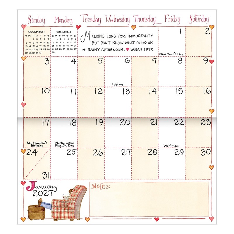 2027-2028 Susan Branch Small Monthly Pocket Planner gallery
