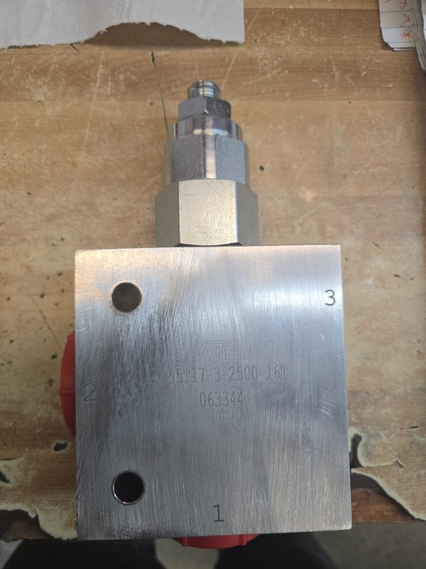 Vonberg 55T17-3-2500-18T valve