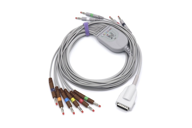 Mortara Burdick 8500 10 Leads Banana EKG Cable Compatible – Same Day Shipping