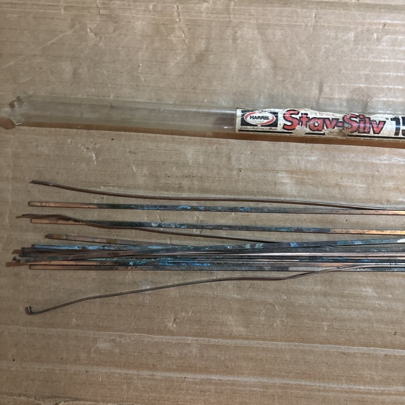 Lucas Milhaupt Sil-Fos 15 15% Silver Brazing Alloy Rod HVAC 14 Rod Read Desc gallery
