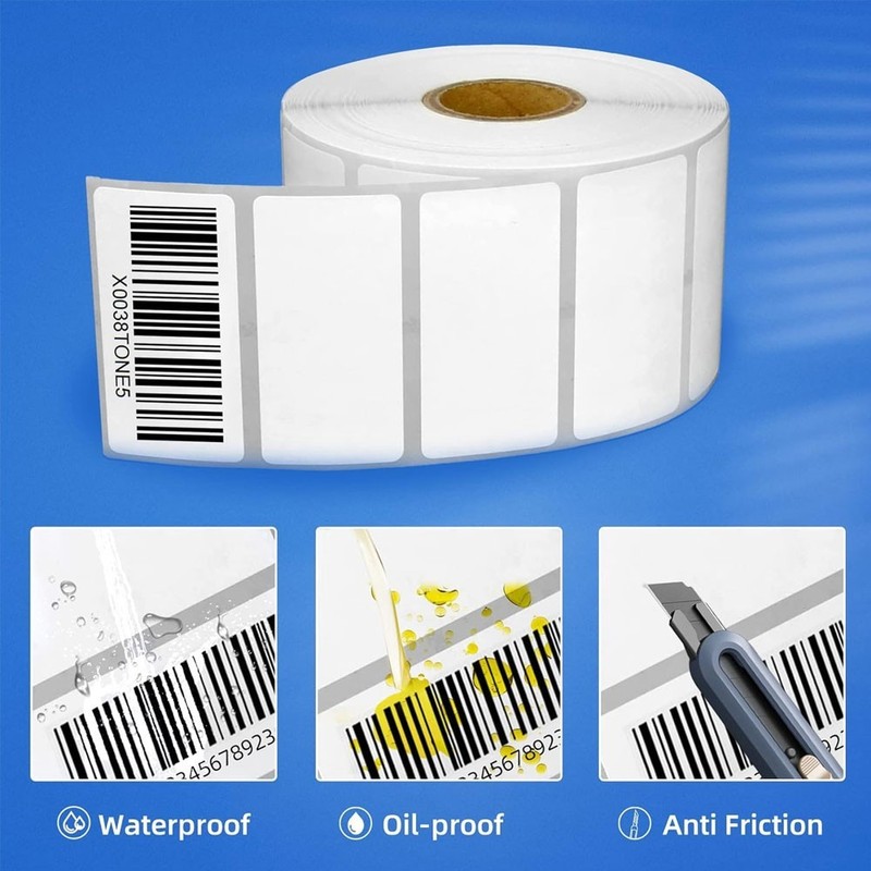 1-20Rolls 1"x3" Direct Thermal Barcode Address Labels FNSKU/UPC/FBA Sticker gallery