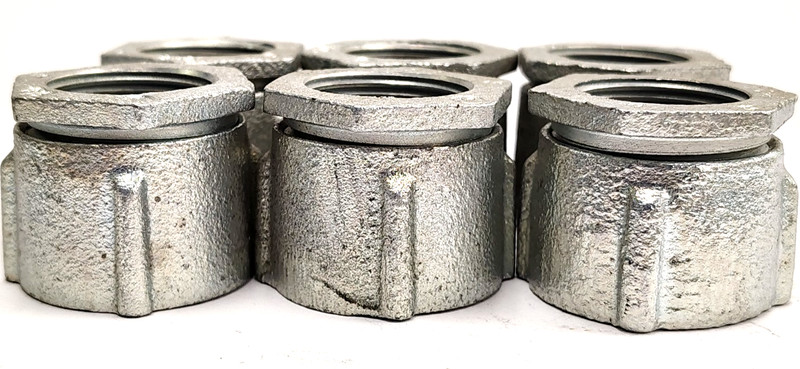 UNBRANDED 3/4" RIGID & INTERMEDIATE CONDUIT COUPLINGS ***LOT OF 6**** gallery