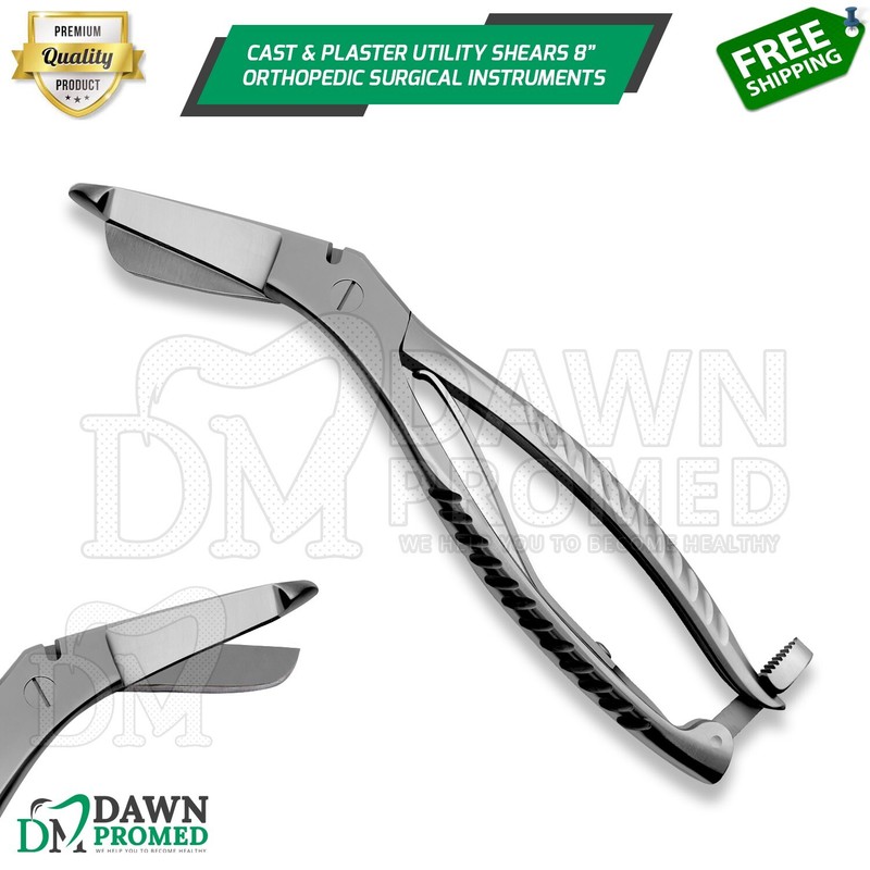 Cast & Plaster Utility Shears 8” with Shear Lock Orthopedic Surgical Instruments