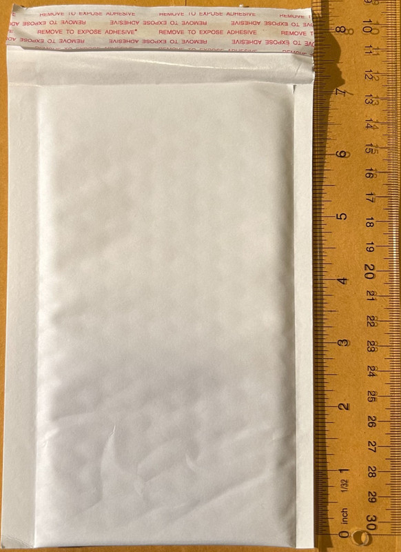 100 PCS #000 4x8 (4x7) Smooth Poly Bubble Mailers Padded Shipping Envelopes MY17 gallery